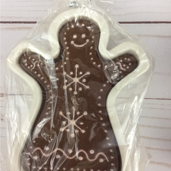 Gingerbread Man Christmas Candles Lot of 4 Various Brands White Barn TAG Royal - Picture 13 of 16